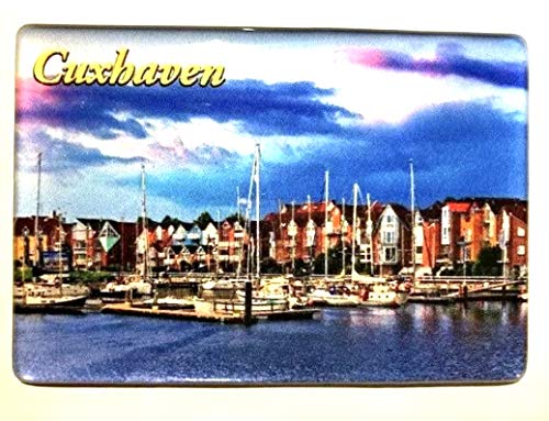 Cuxhaven Deutschland Souvenir Kühlschrankmagnet - Perfektes Reiseandenken für Zuhause