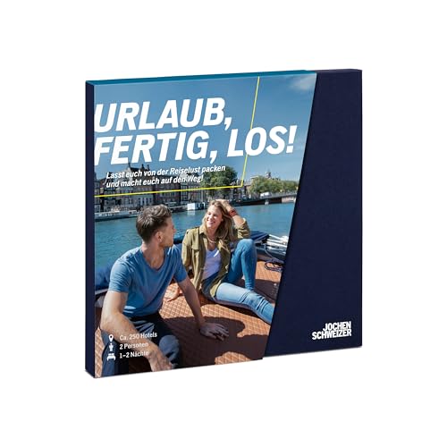 Entdecke die Welt mit JOCHEN SCHWEIZER: Kurztrip Geschenkbox für 2 Personen!