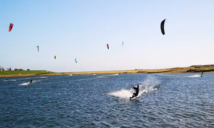 Kitesurfen in der Nordsee