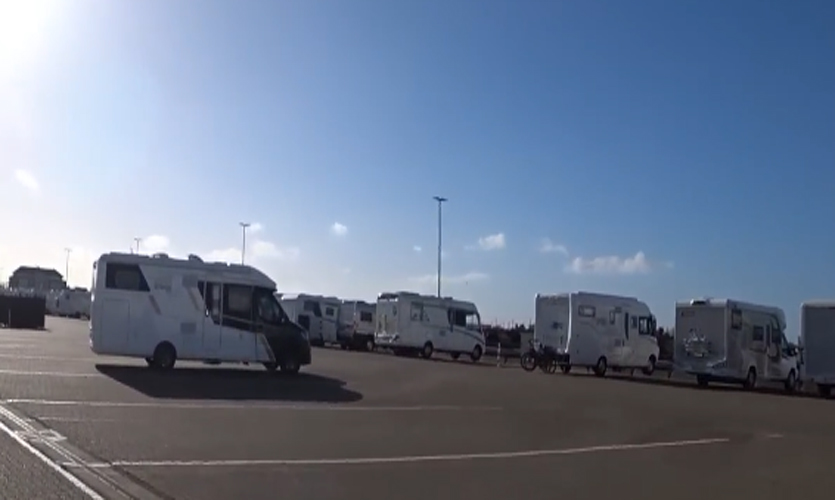 Wohnmobil-Stellplatz Fährhafen Platte in Cuxhaven