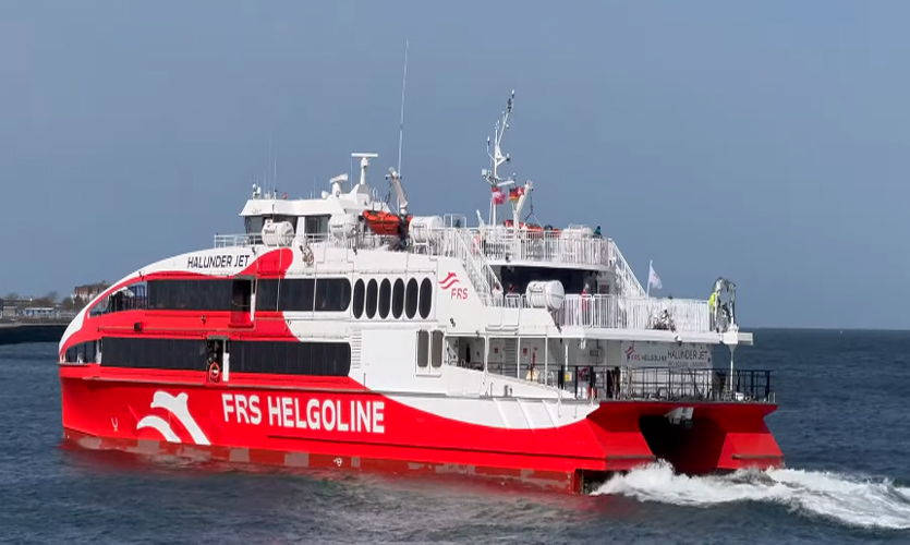 Mit den Katamaran nach Helgoland