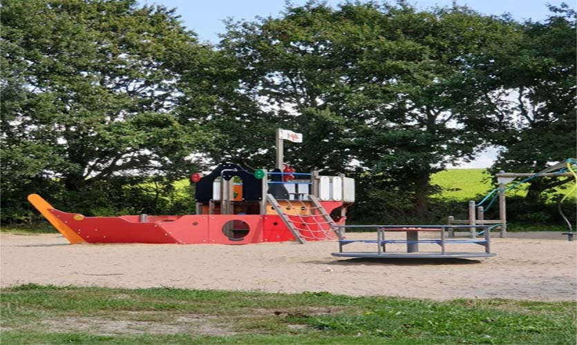 Piratenspielplatz im Kurpark Döse