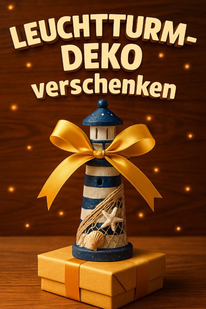 Leuchtturm Deko Verschenken
